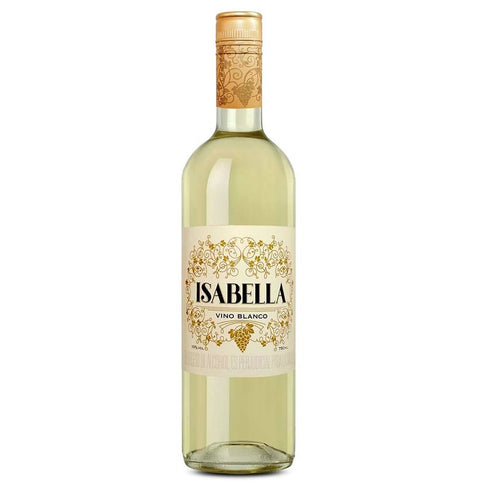 vino isabella 750ml blanco